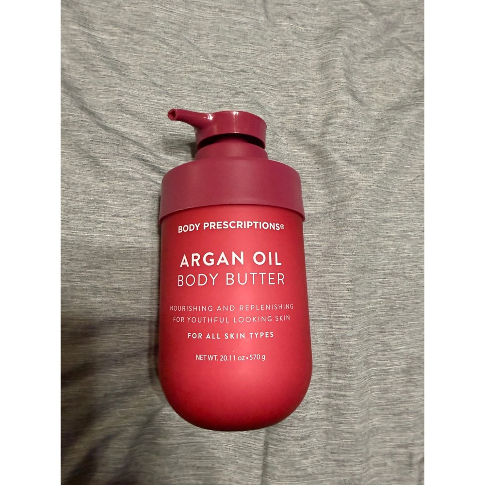 Body Prescriptions Argan Oil Body Butter Nourishing Skin Cream 20.11 oz Pump